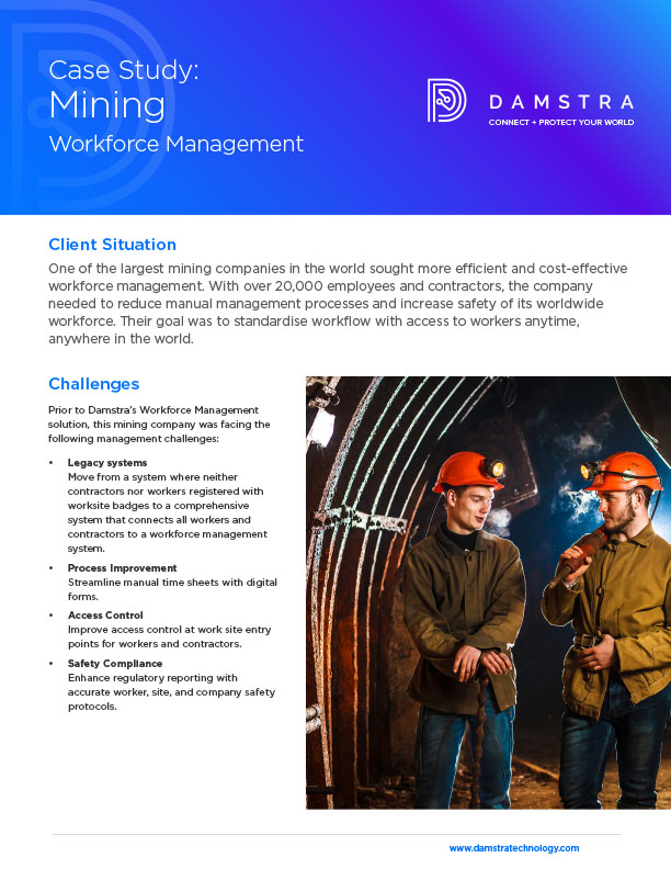 Case study covers 0008 Mining Workforce