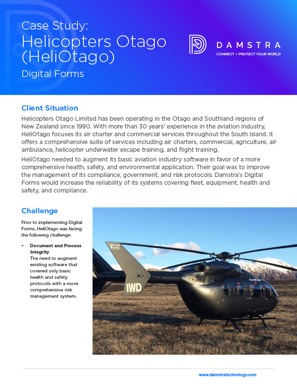 Case study covers 0014 Helicopters Otago